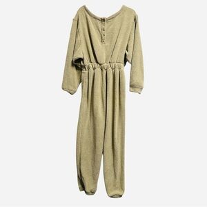 EUC FP Beach Free People Warm Terry Pull On Jumper with Elastic Waist SZ XP